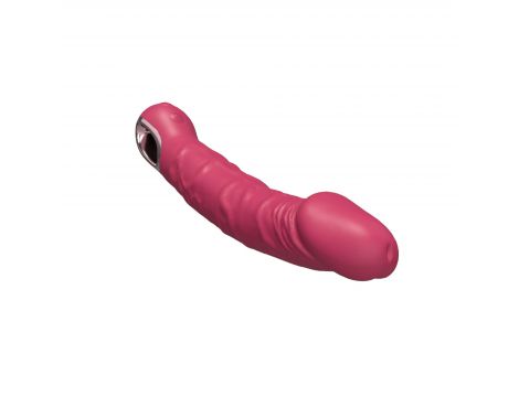 Wibrator realistyczny silikonowy B Series Cute różowy USB wodoodporny - 4