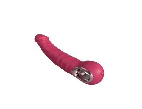Wibrator realistyczny silikonowy B Series Cute różowy USB wodoodporny - 6