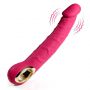 Wibrator realistyczny silikonowy B Series Cute różowy USB wodoodporny - 2