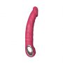 Wibrator realistyczny silikonowy B Series Cute różowy USB wodoodporny - 3