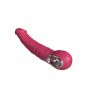 Wibrator realistyczny silikonowy B Series Cute różowy USB wodoodporny - 7