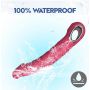 Wibrator realistyczny silikonowy B Series Cute różowy USB wodoodporny - 13