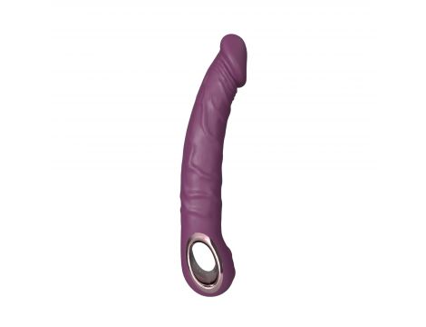Wibrator realistyczny fioletowy B Series Cute USB wodoodporny - 2