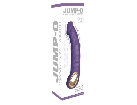 Wibrator realistyczny fioletowy B Series Cute USB wodoodporny - 8