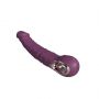 Wibrator realistyczny fioletowy B Series Cute USB wodoodporny - 7