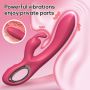Wibrator króliczek B Series Cute różowy silikonowy wodoodporny - 6