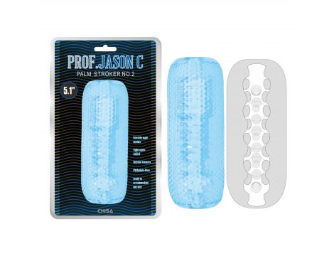 Masturbator Palm Stroker No.2 niebieski Prof.Jason C