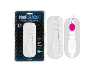 Transparentny masturbator Palm Stroker No.4 Prof.Jason C