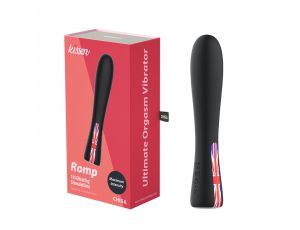 Stymulator łechtaczki Kissen Romp silikonowy 18cm 10 wzorców wodoodporny