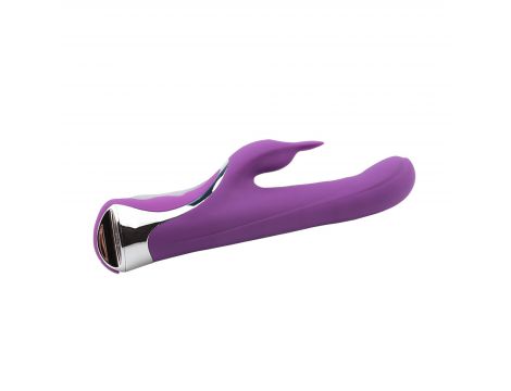 Wibrator króliczek rotujący Missile Rabbit Intimate Melody fioletowy 24 cm - 6