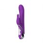 Wibrator króliczek rotujący Missile Rabbit Intimate Melody fioletowy 24 cm - 3