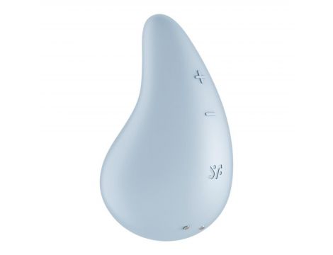 Wibrator mini Satisfyer Dew Drop niebieski silikonowy USB