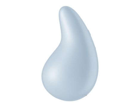 Wibrator mini Satisfyer Dew Drop niebieski silikonowy USB - 3