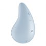Wibrator mini Satisfyer Dew Drop niebieski silikonowy USB - 2