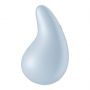 Wibrator mini Satisfyer Dew Drop niebieski silikonowy USB - 4