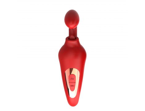 Silikonowy stymulator łechtaczki Merfi liżący języczek 10 wibracji USB