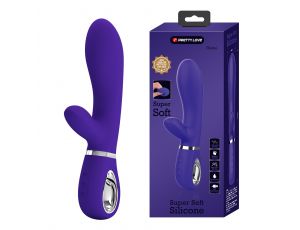 Wibrator króliczek punktu G Pretty Love Thomas fioletowy USB