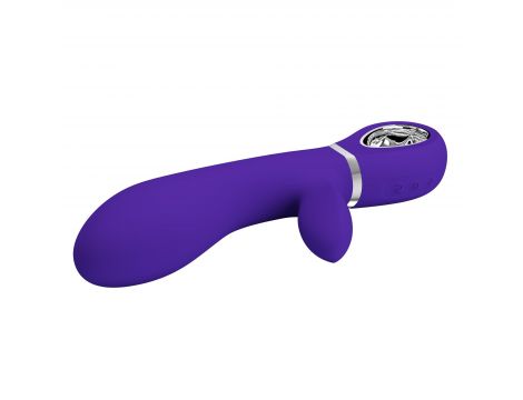 Wibrator króliczek punktu G Pretty Love Thomas fioletowy USB - 7
