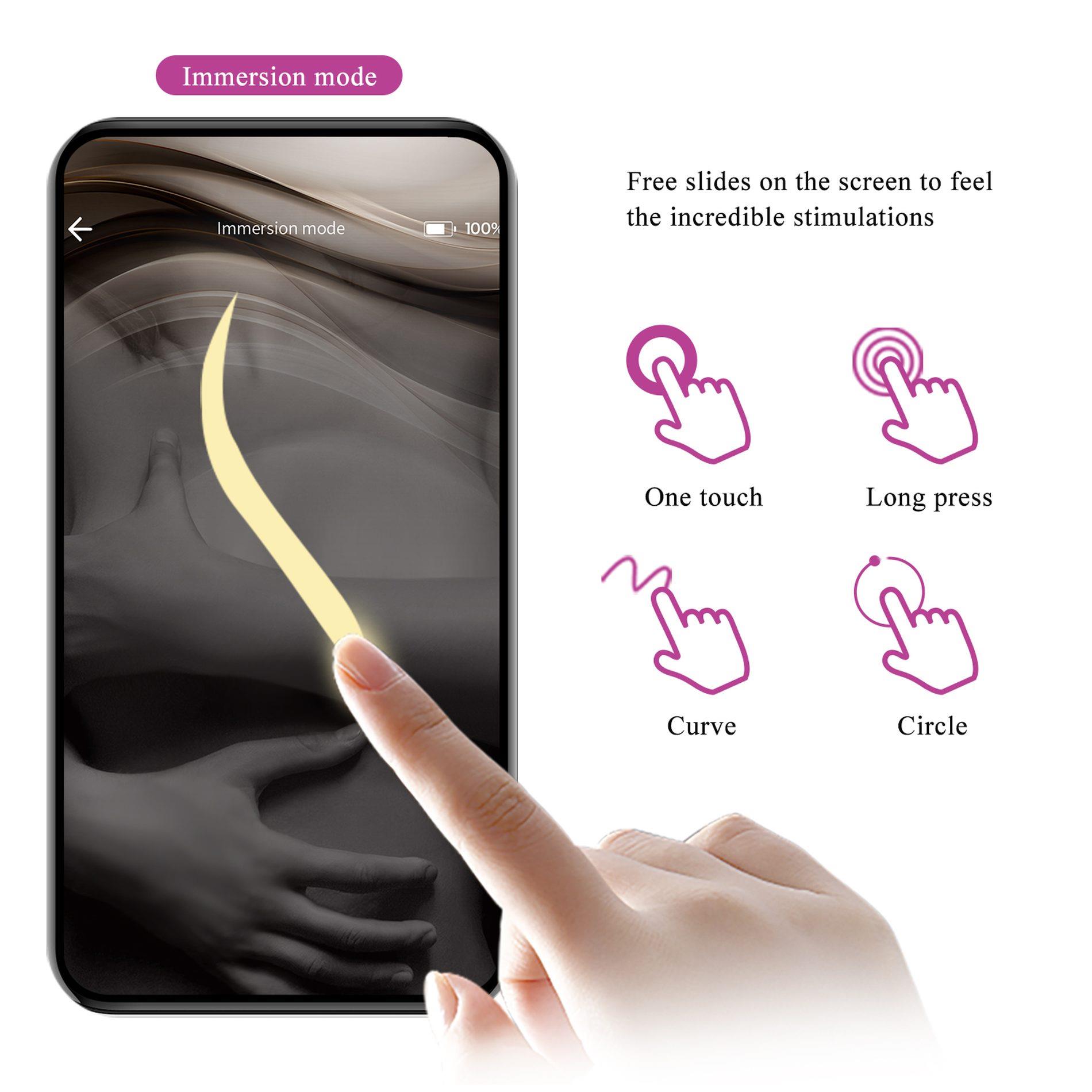Pretty Love - Jayleen, 12 Vibration Functions Mobile App Long-Distance