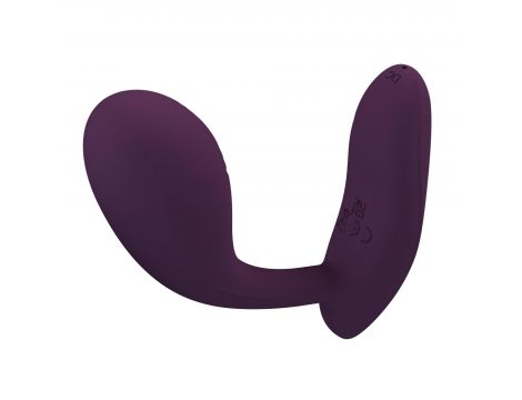 Wibrator silikonowy Pretty Love Baird fioletowy z aplikacją 12 funkcji - 4