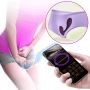 Wibrator silikonowy Pretty Love Baird fioletowy z aplikacją 12 funkcji - 11