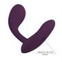 Wibrator silikonowy Pretty Love Baird fioletowy z aplikacją 12 funkcji - 6