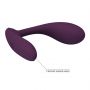 Wibrator silikonowy Pretty Love Baird fioletowy z aplikacją 12 funkcji - 7