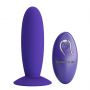 Wibrujący korek analny Pretty Love niebieski z pilotem 12 funkcji - 3