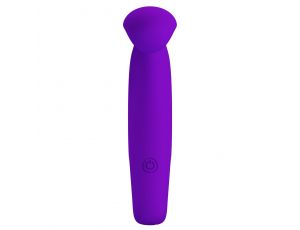 Wibrator na palec Pretty Love Gorgon fioletowy silikonowy 10 trybów