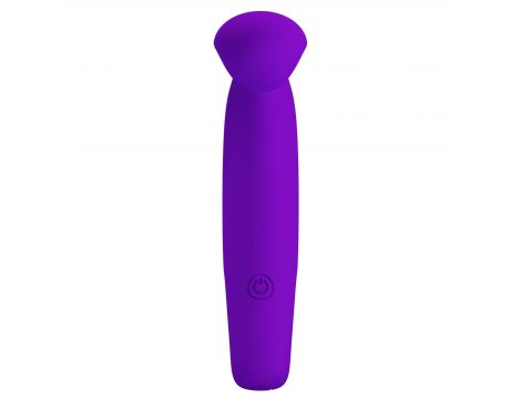 Wibrator na palec Pretty Love Gorgon fioletowy silikonowy 10 trybów