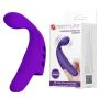Wibrator na palec Pretty Love Gorgon fioletowy silikonowy 10 trybów - 5