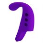 Wibrator na palec Pretty Love Gorgon fioletowy silikonowy 10 trybów - 3