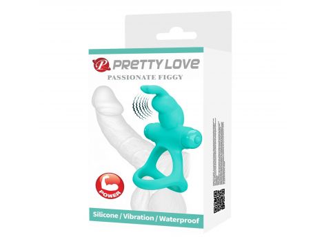 Pierścień erekcyjny wibrujący Pretty Love Passionate Figgy 10 funkcji - 11