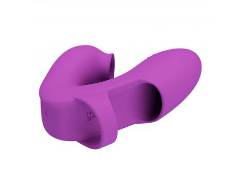 Wibrator na palec silikonowy Pretty Love Athena fioletowy - 7