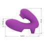 Wibrator na palec silikonowy Pretty Love Athena fioletowy - 6