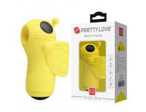Wibrator na palec Pretty Love Super FingerMagic Bee silikonowy ładowalny