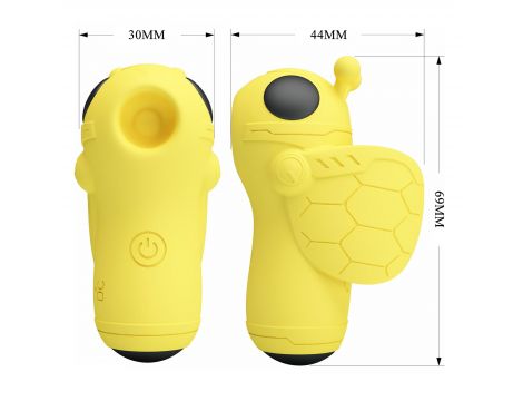 Wibrator na palec Pretty Love Super FingerMagic Bee silikonowy ładowalny - 5