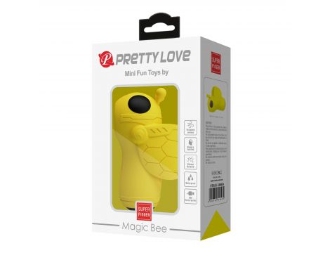 Wibrator na palec Pretty Love Super FingerMagic Bee silikonowy ładowalny - 10