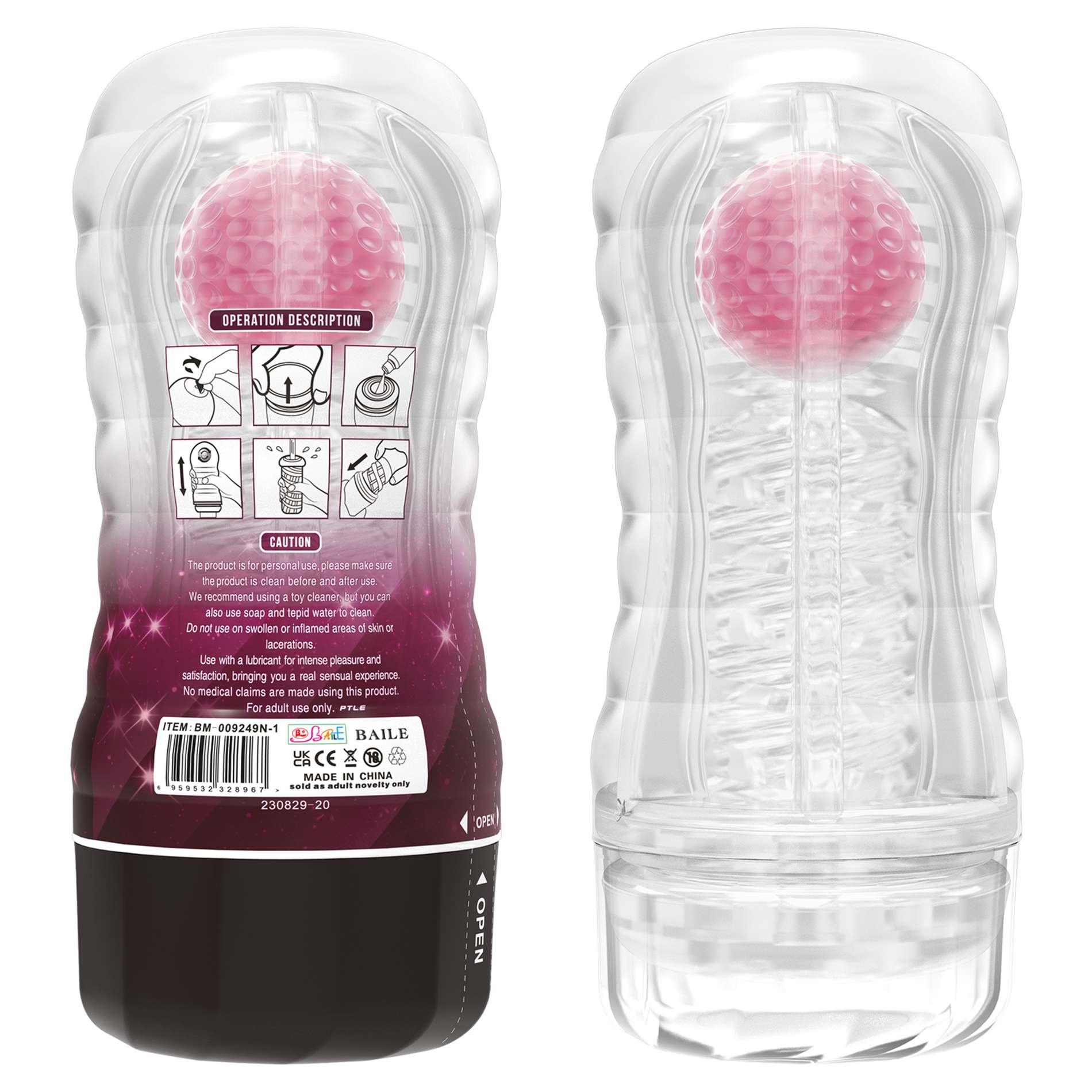 Masturbator Męski Pretty Love Vacuum Cup