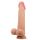 Dildo realistyczne Baile Sliding Skin cieliste giętkie 24 cm z przyssawką