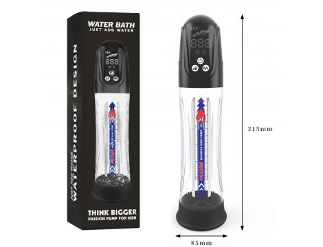 Pompka wodna elektryczna LCD USB 4 prędkości B Series Power 21 cm - 10
