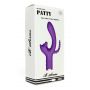 Wibrator Patty silikonowy stymulator łechtaczki z wypustką analną USB - 13