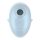 Stymulator łechtaczki Satisfyer Cutie Ghost niebieski USB wodoodporny