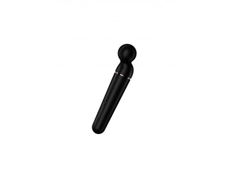 Masażer silikonowy Satisfyer Planet Wander XXL czarny różowozłoty USB