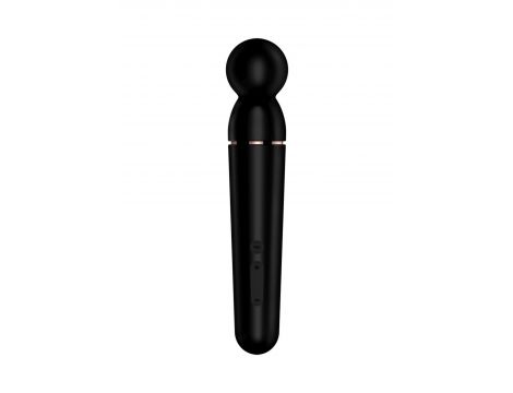 Masażer silikonowy Satisfyer Planet Wander XXL czarny różowozłoty USB - 3