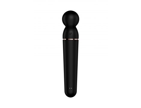 Masażer silikonowy Satisfyer Planet Wander XXL czarny różowozłoty USB - 4