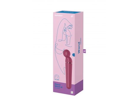 Masażer Satisfyer Planet Wander berry różowe złoto XXL USB - 6
