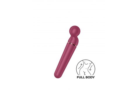 Masażer Satisfyer Planet Wander berry różowe złoto XXL USB - 5