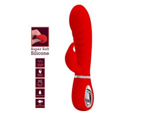 Wibrator króliczek Pretty Love Prescott czerwony 7 funkcji