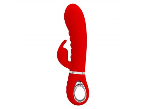 Wibrator króliczek Pretty Love Prescott czerwony 7 funkcji - 12